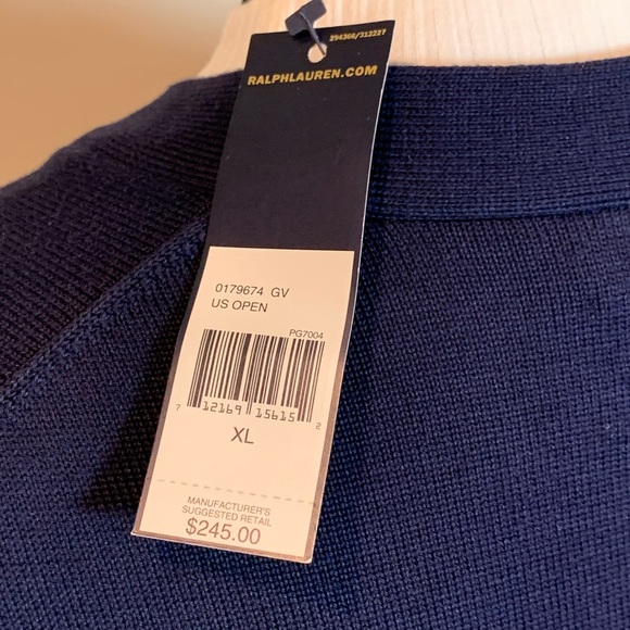 Ralph Lauren US Open Big Pony Cardigan - Picture 5 of 7